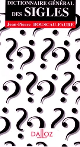 Dictionnaire général des sigles