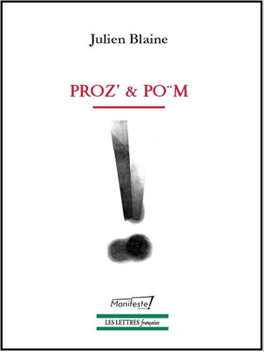 Proz' et po¨m