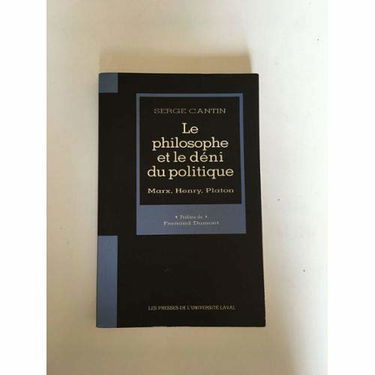 Philosophe et le Deni du Politique
