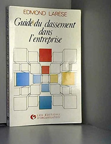 Couverture de Guide de classement dans l'entreprise