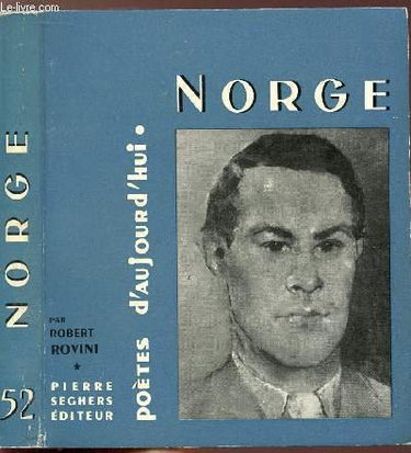 Couverture de NORGE - COLLECTION POETES D'AUJOURD'HUI N°52