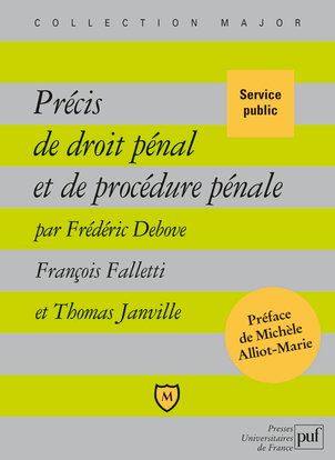 Précis de droit pénal et de procédure pénale