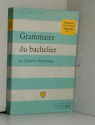 Grammaire du bachelier
