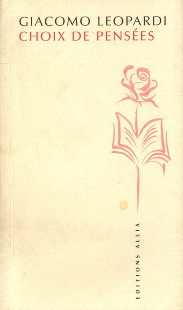 Couverture de Choix de pensées