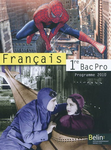 Couverture de Français, 1re bac pro : programme 2010