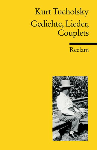 Couverture de Tucholsky, K: Gedichte, Lieder, Couplets