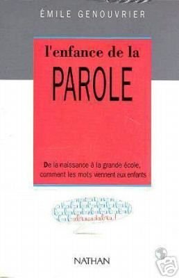 L'Enfance de la parole