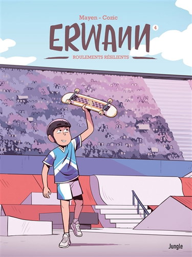 Couverture de Erwann. Vol. 4. Roulements résilients