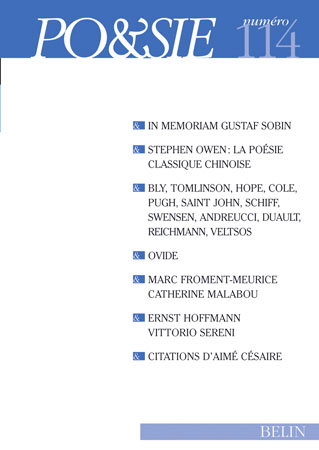 Poésie, n° 114