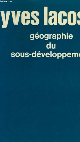 Géographie du sous-développement