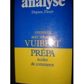 Analyse. Ecoles de commerce
