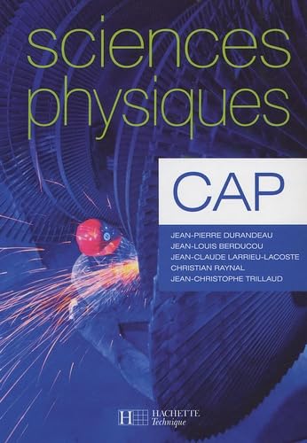 Couverture de Sciences physiques CAP