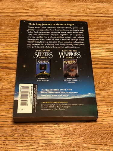 Couverture de Seekers #1: The Quest Begins