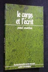 Couverture de Le corps et l écrit