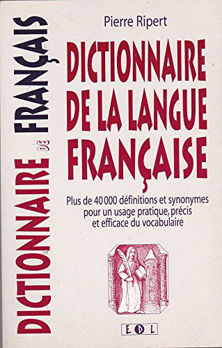 Dictionnaire de la langue française