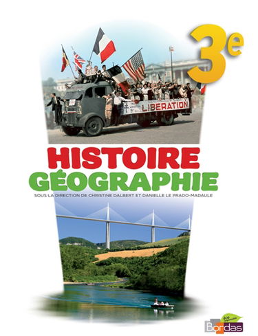 Histoire géo 3e : manuel grand format