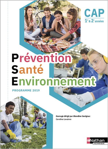 Couverture de Prévention, santé, environnement : CAP 1re & 2e années : programme 2019