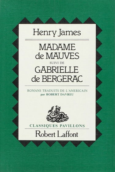 Madame de Mauves. Gabrielle de Bergerac