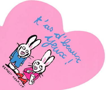 Les amoureux. T'as de beaux yeux !