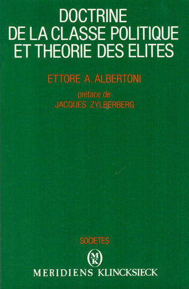 Doctrine de la classe politique et théorie des élites