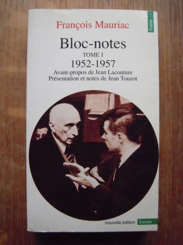 Bloc-notes. Vol. 1. 1952-1957