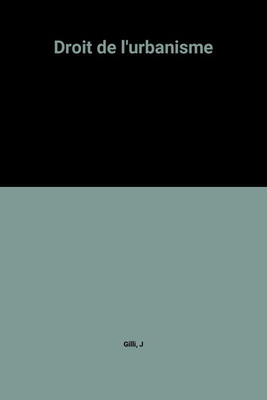 Droit de l'urbanisme