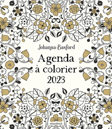 Agenda à colorier 2023