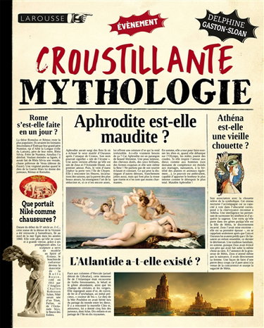Couverture de Croustillante mythologie par Delphine Gaston