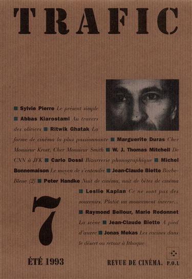 Trafic, n° 7
