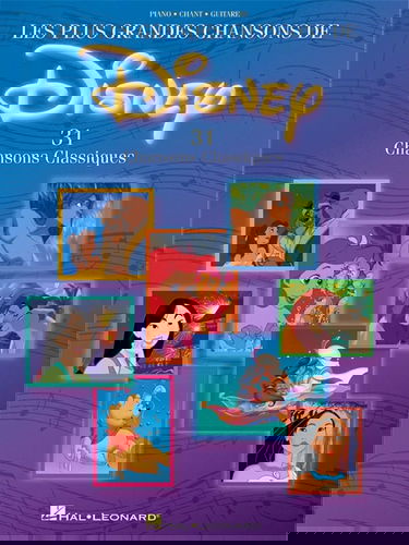 Les Plus Grandes Chansons de Disney. Piano, Voix & Guitare.