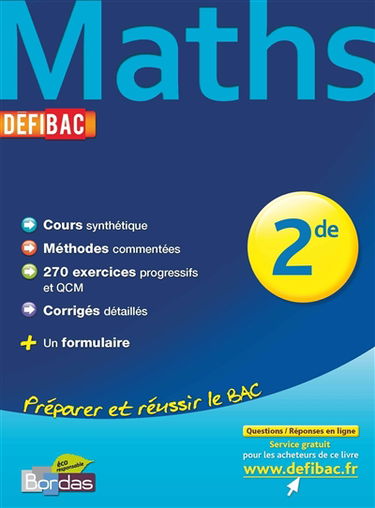 Maths 2de
