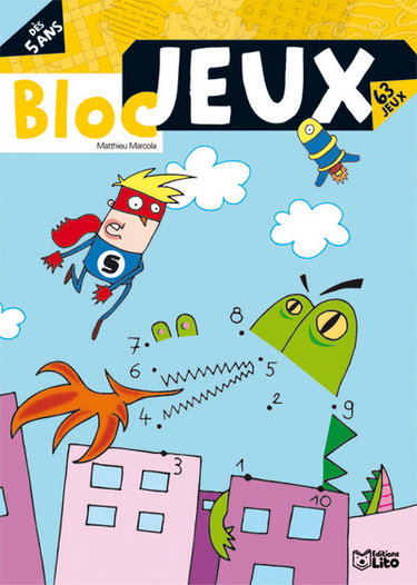 Bloc jeux rigolo : 63 jeux, dès 5 ans