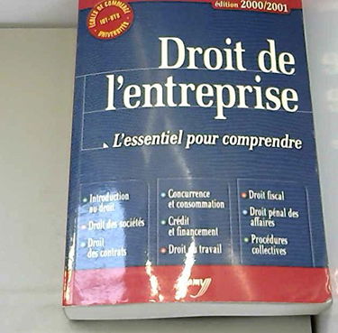 Le droit de l'entreprise