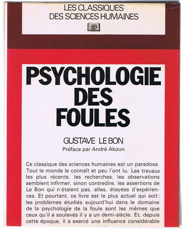 Les lois de la psychologie. Lois psychologique de l'évolution des peuples