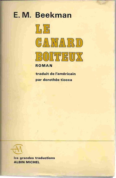 Couverture de Le canard boiteux