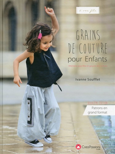 Grains de couture pour enfants : vêtements pour filles et garçons de 2 à 8 ans