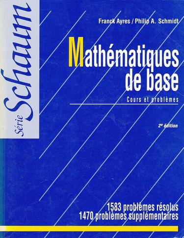 Mathématiques de base : cours et problèmes