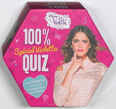 Couverture de 100 % quiz : spécial Violetta