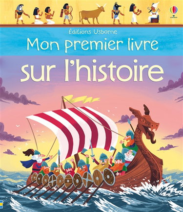 Couverture de Mon premier livre sur l'histoire par Matthew Oldham