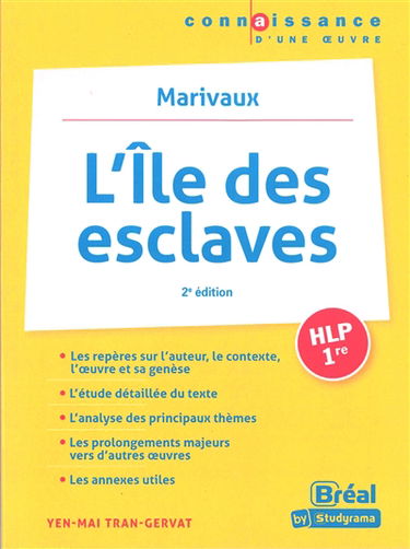L'île des esclaves, Marivaux : HLP, 1re