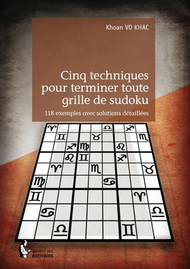 Cinq Techniques pour terminer toute grille de Sudoku