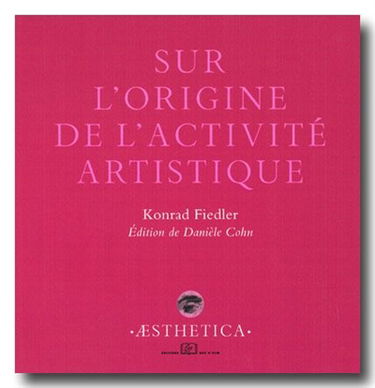 Sur l'origine de l'activité artistique