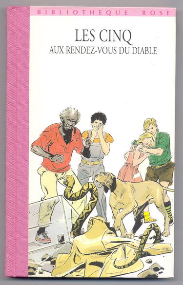 Les Cinq aux rendez-vous du diable : une nouvelle aventure des personnages créés par Enid Blyton