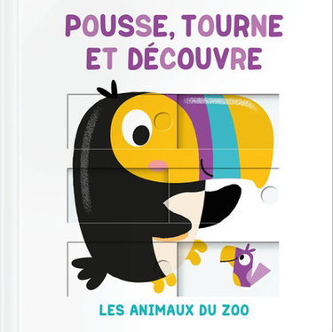 Couverture de Les animaux du zoo par Collectif