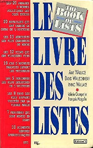 Le livre des listes