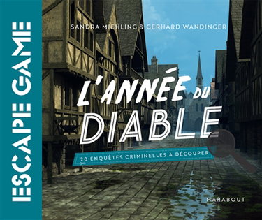 Couverture de L'année du diable : 20 enquêtes criminelles à découper