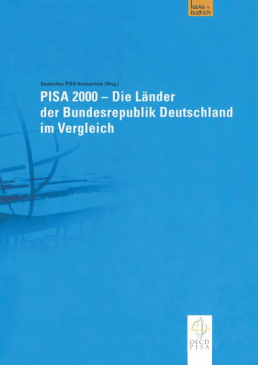 Couverture de Pisa 2000 - Die Länder Der Bundesrepublik Deutschland Im Vergleich