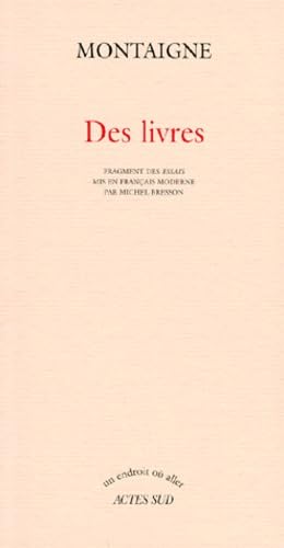 Des livres