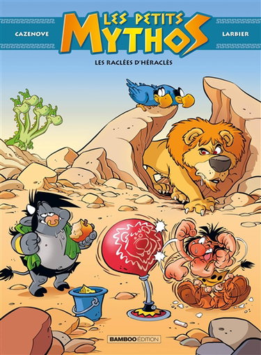 Couverture de Les petits Mythos. Vol. 7. Les raclées d'Héraclès