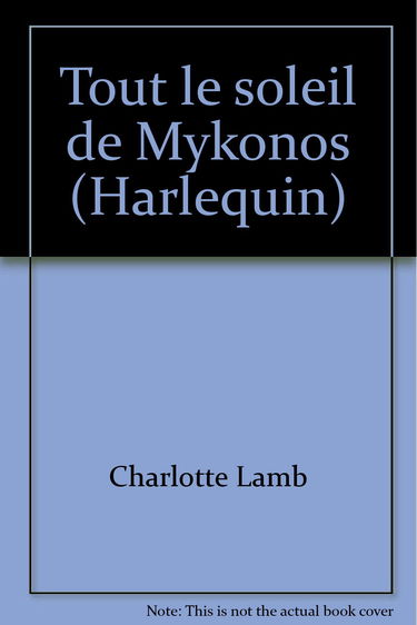 Tout le soleil de Mykonos (Harlequin)
